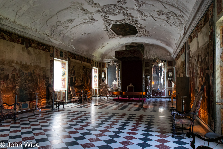 Rosenborg Castle in Copenhagen, Denmark