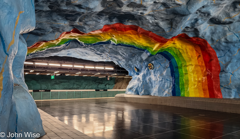 Subway in Stockholm, Sweden