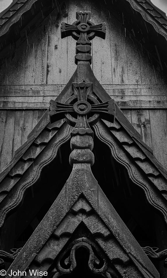 Fantoft Stave Church in Bergen, Norway