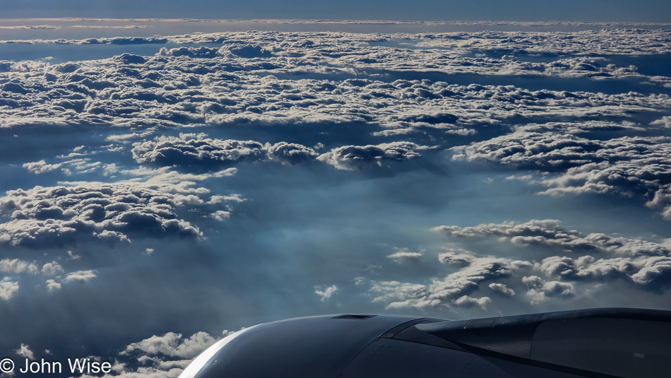 Over the Western United States