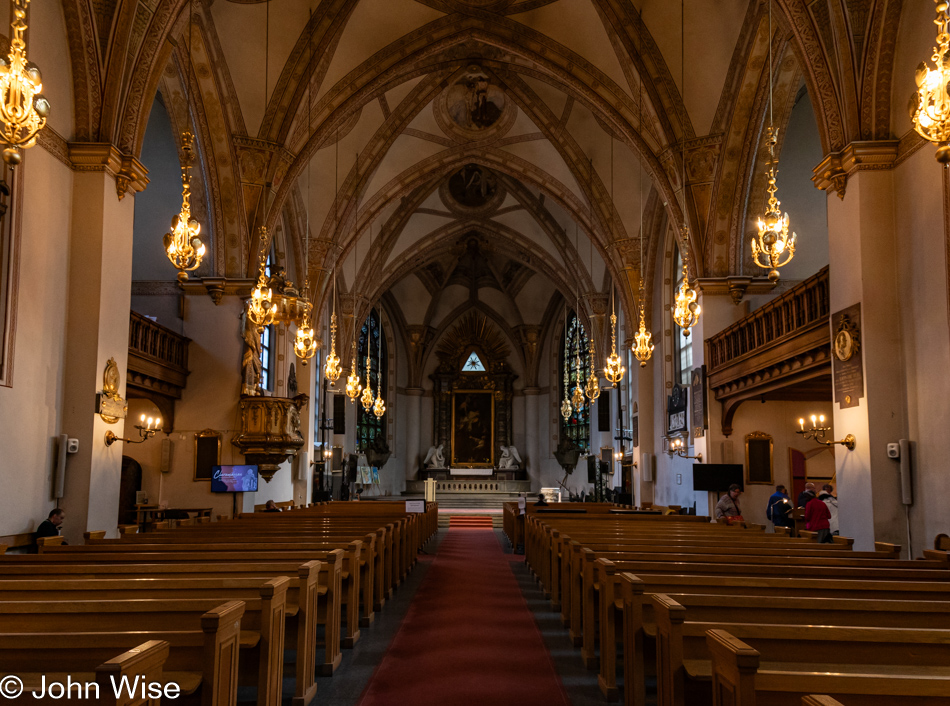 The Church of Saint Clare in Stockholm, Sweden