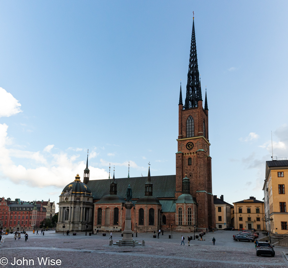 Riddarholmen Church in Stockholm, Sweden
