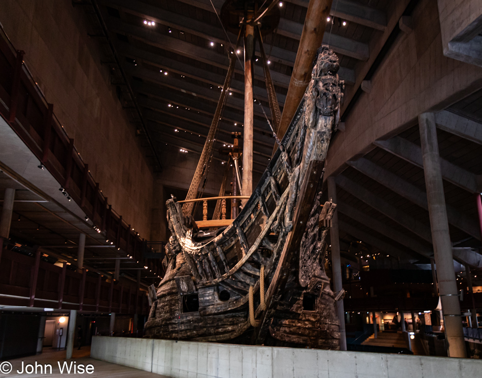 Vasa Ship Museum in Stockholm, Sweden