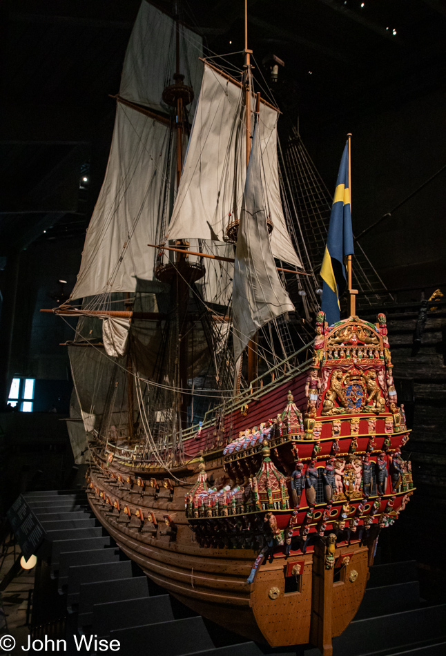 Vasa Ship Museum in Stockholm, Sweden