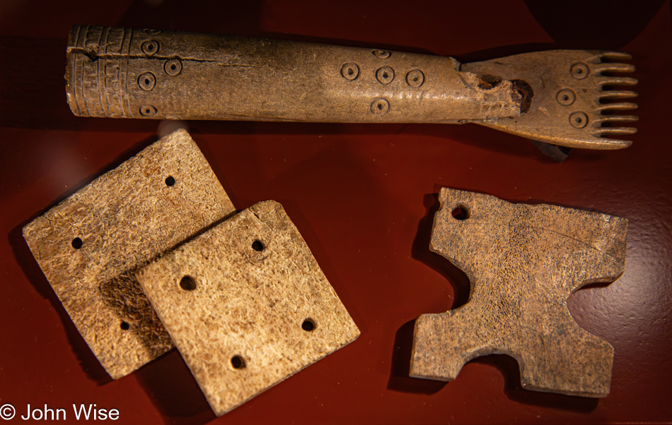 Tablet Weaving at the Swedish History Museum in Stockholm, Sweden