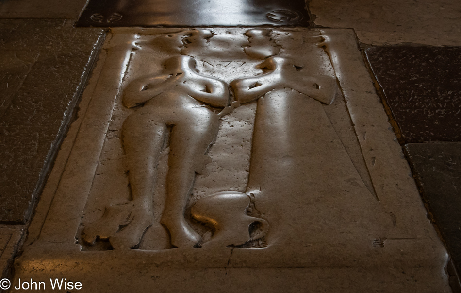 Medieval Tomb at Storkyrkan (The Great Church) in Stockholm, Sweden