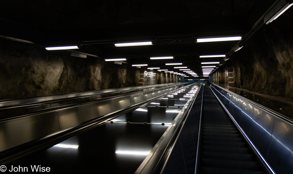 Subway in Stockholm, Sweden