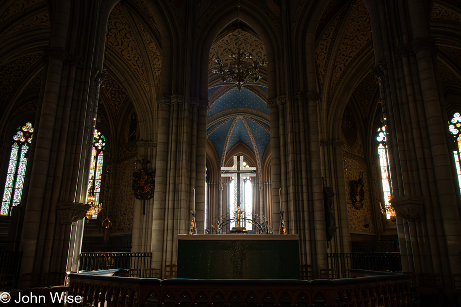 Uppsala Cathedral in Uppsala, Sweden