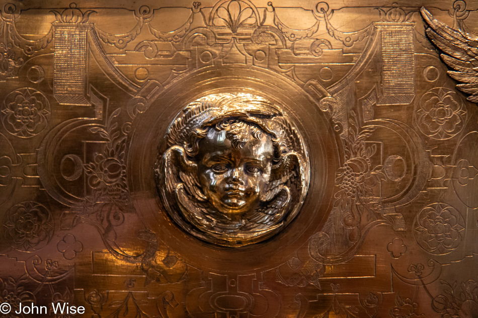 King Eric IX reliquary at Uppsala Cathedral in Uppsala, Sweden