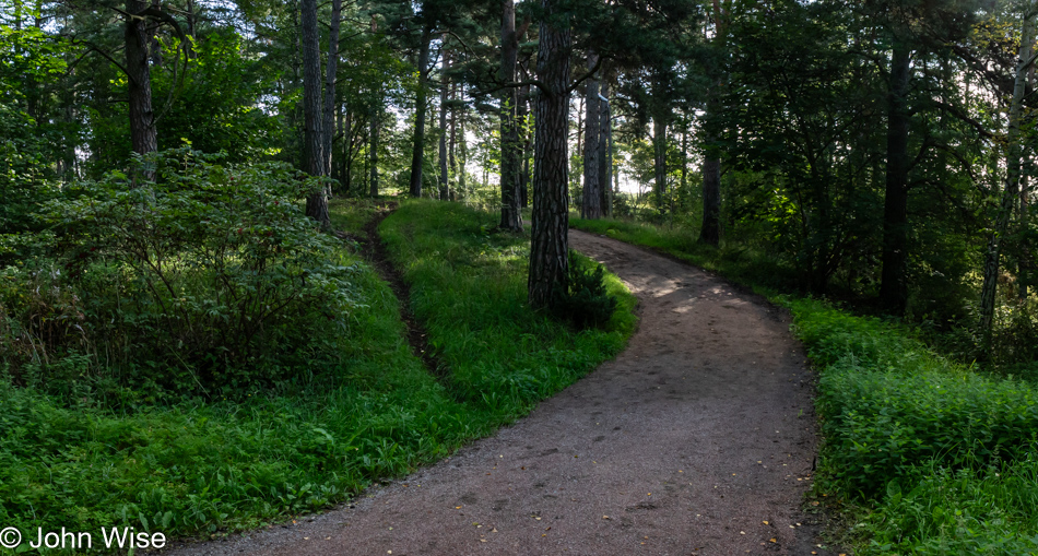 The Eriksleden trail and the Linnaeus Trail in Uppsala, Sweden