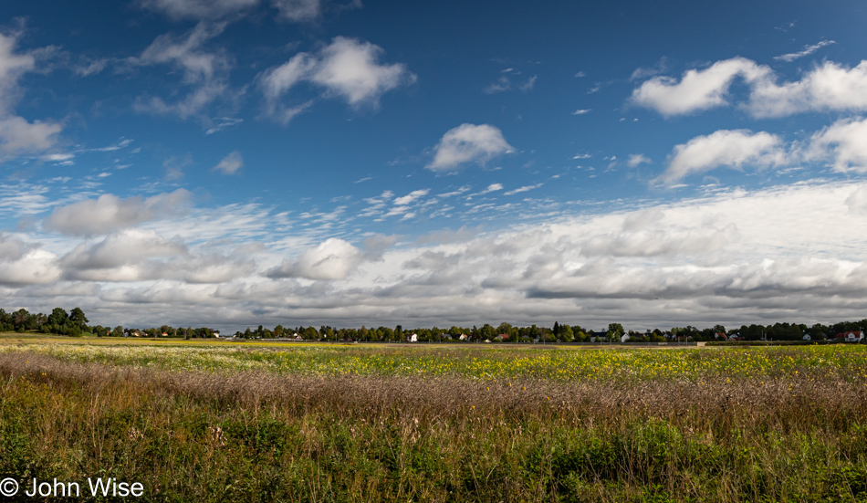 The Eriksleden trail and the Linnaeus Trail in Uppsala, Sweden