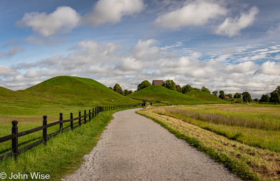 Burial Mounds in Gamla Uppsala, Sweden