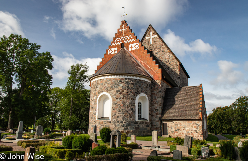 Old Church in Gamla Uppsala, Sweden
