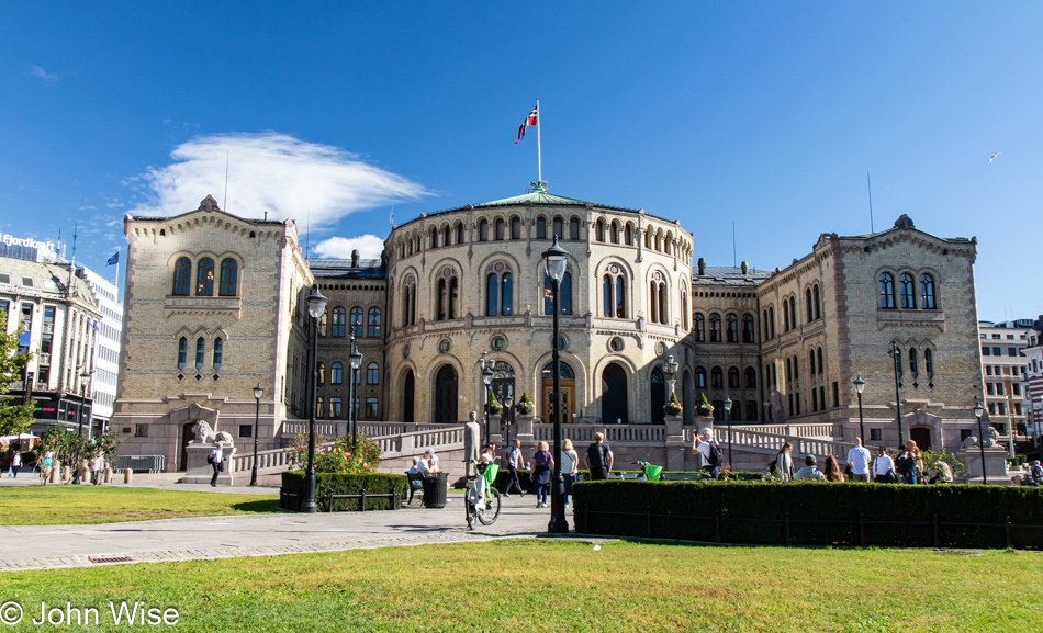 The Storting is the Norwegian Parliament in Oslo, Norway