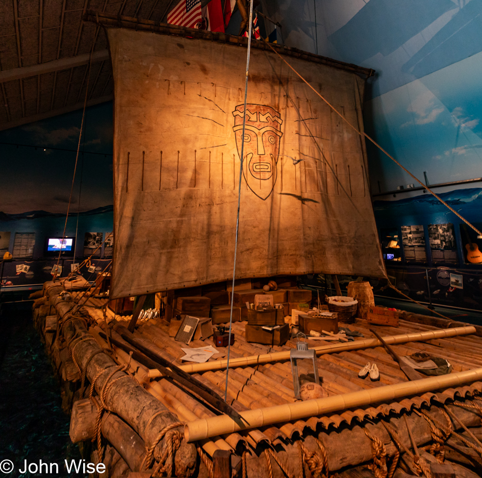 Kon-Tiki Museum on the Bygdøy Peninsula in Oslo, Norway