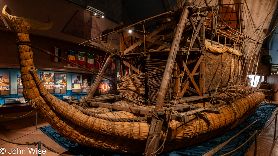 Kon-Tiki Museum on the Bygdøy Peninsula in Oslo, Norway