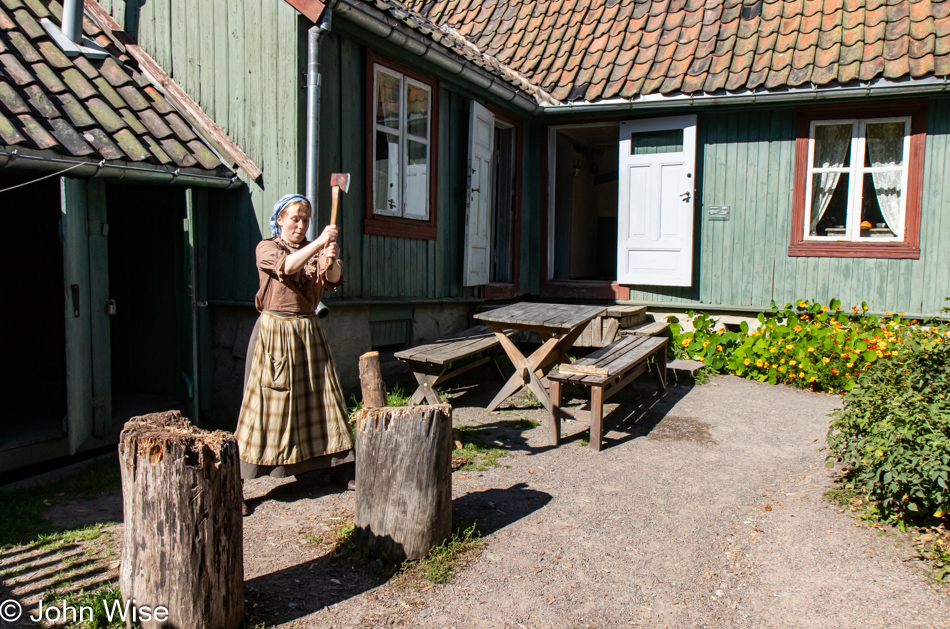 Norwegian Folk Museum in Oslo, Norway