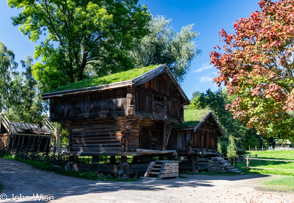 Norwegian Folk Museum in Oslo, Norway