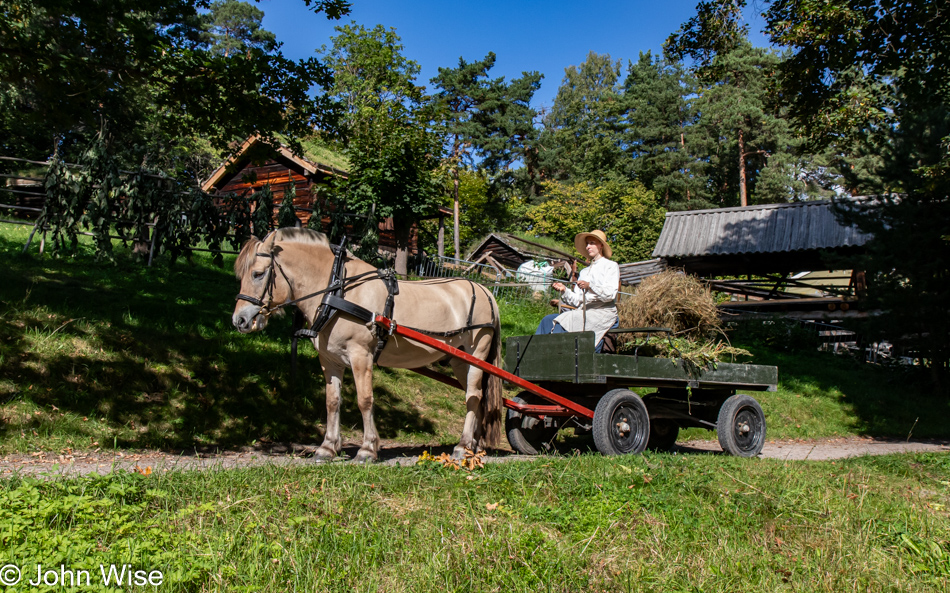 Norwegian Folk Museum in Oslo, Norway