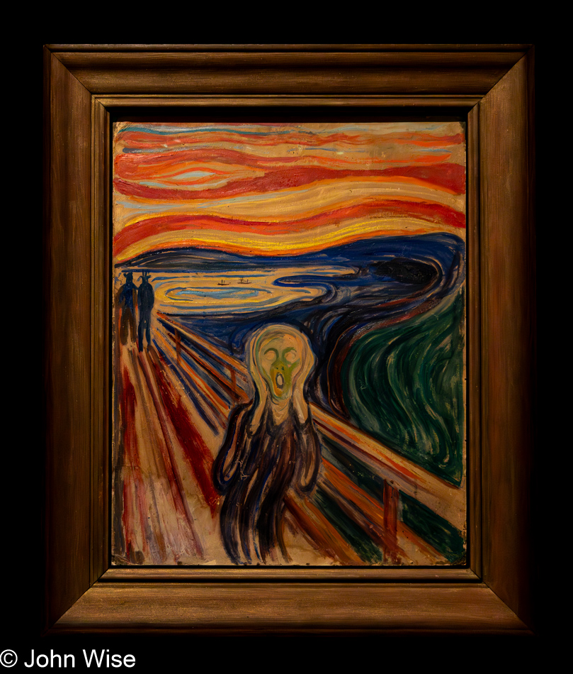 The Scream at the Munch Museum in Oslo, Norway