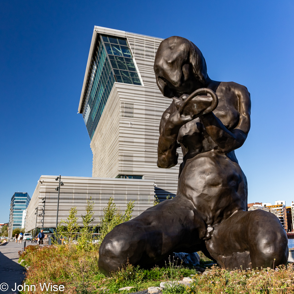 The Mother at Inger Munch’s Pier in Oslo, Norway