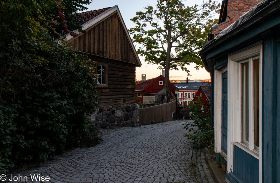 Gamle Aker District in Oslo, Norway