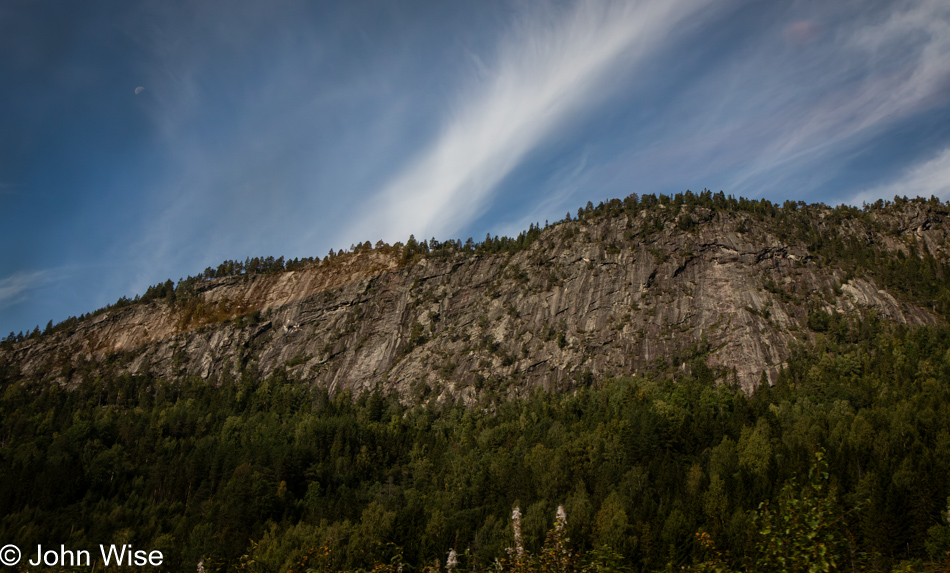 Bergensbanen train between Oslo and Bergen, Norway