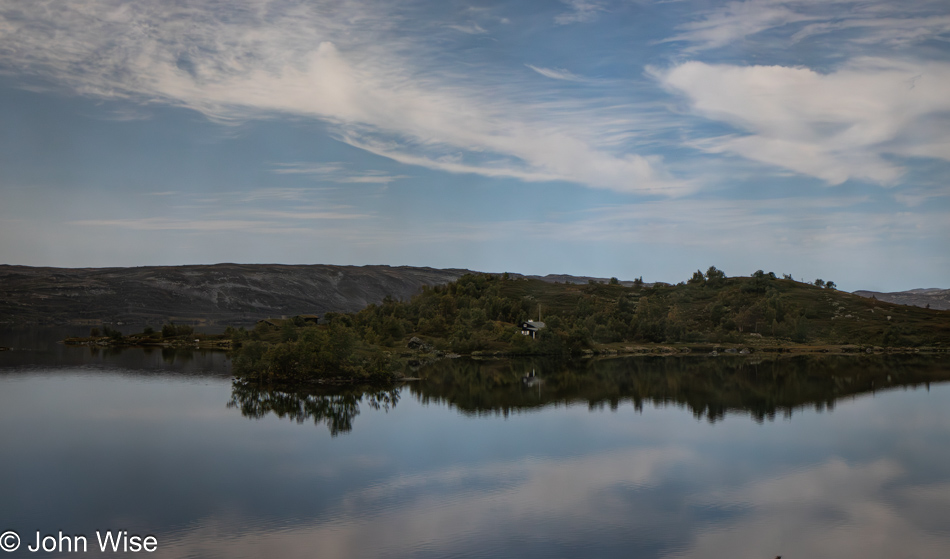 Bergensbanen train between Oslo and Bergen, Norway