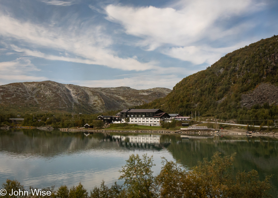 Bergensbanen train between Oslo and Bergen, Norway