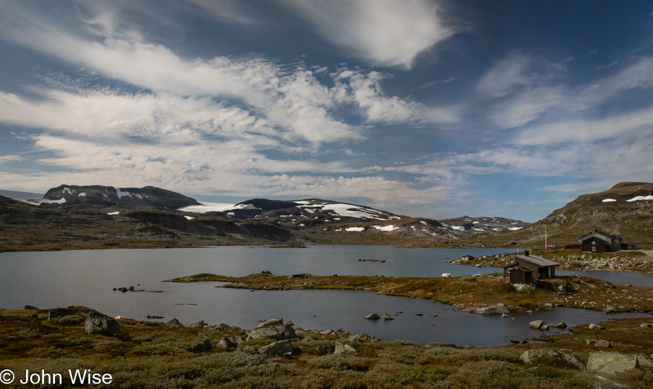 Bergensbanen train between Oslo and Bergen, Norway