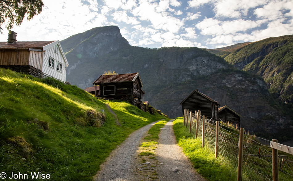 Otternes Farm in Aurland, Norway