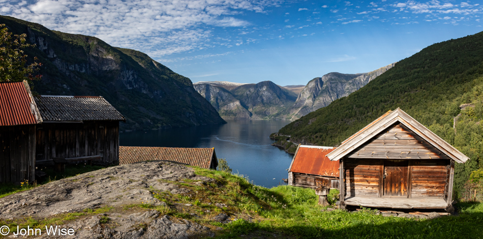 Otternes Farm in Aurland, Norway