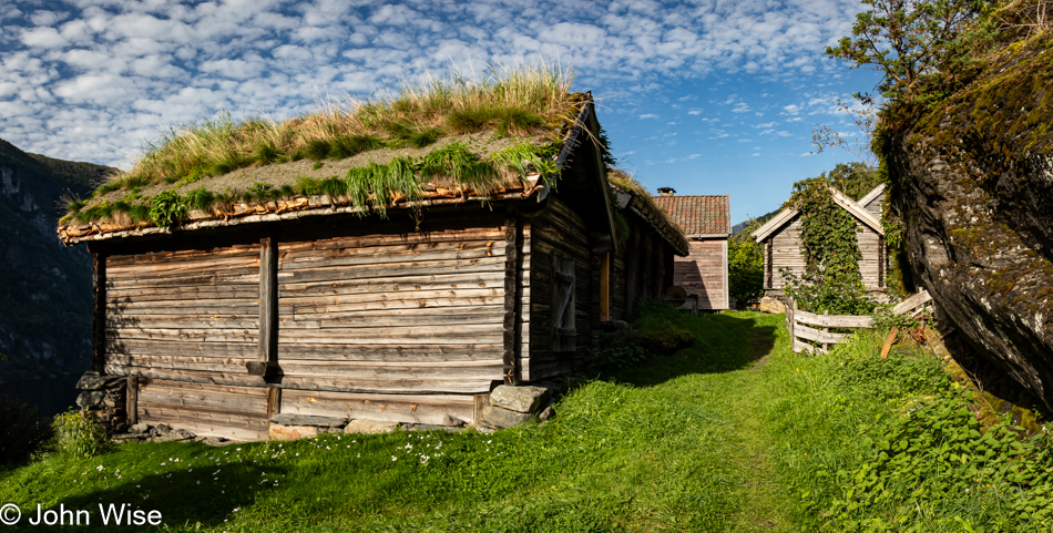 Otternes Farm in Aurland, Norway