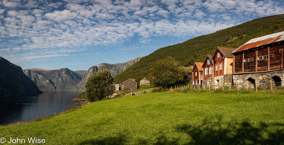 Otternes Farm in Aurland, Norway