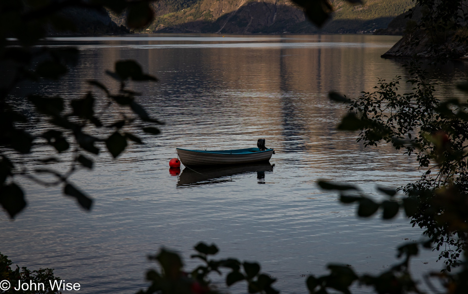 Aurlandsfjord in Flåm, Norway