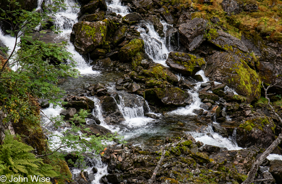 On the Rallarvegen between Myrdal and Flåm, Norway