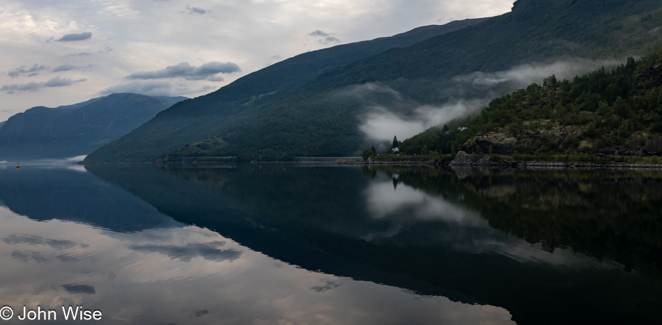 Aurlandfjord in Flåm, Norway