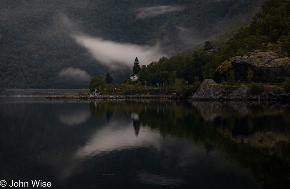 Aurlandfjord in Flåm, Norway