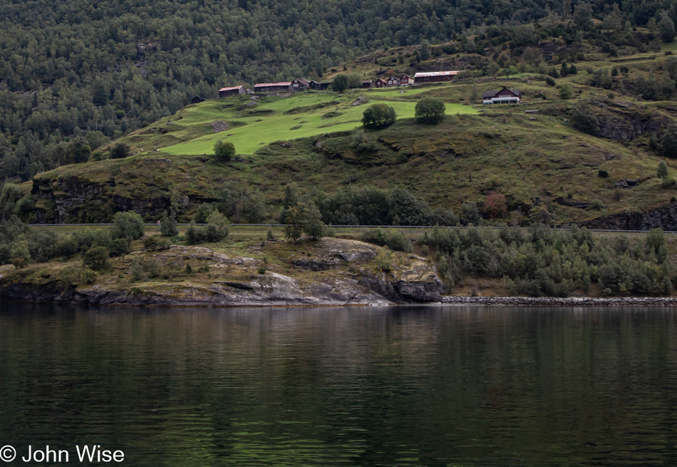 Otternes Farm in Aurland, Norway