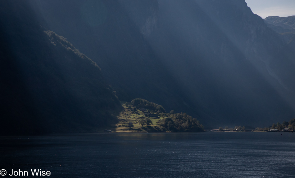 Near Gudvangen on the Nærøyfjord in Norway