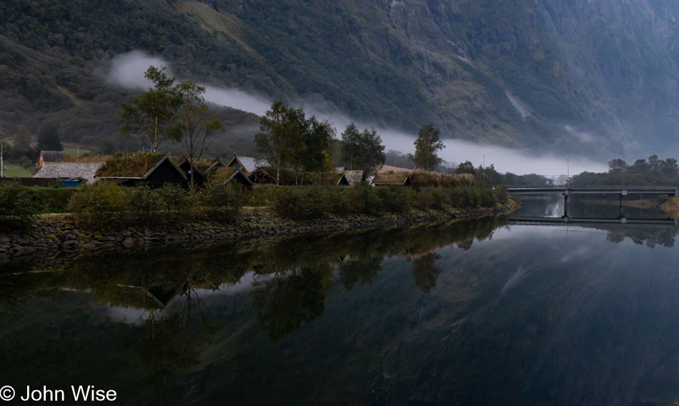 Nærøyfjord in Gudvangen, Norway