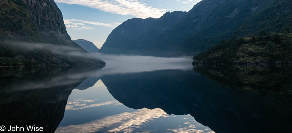 Nærøyfjord in Gudvangen, Norway