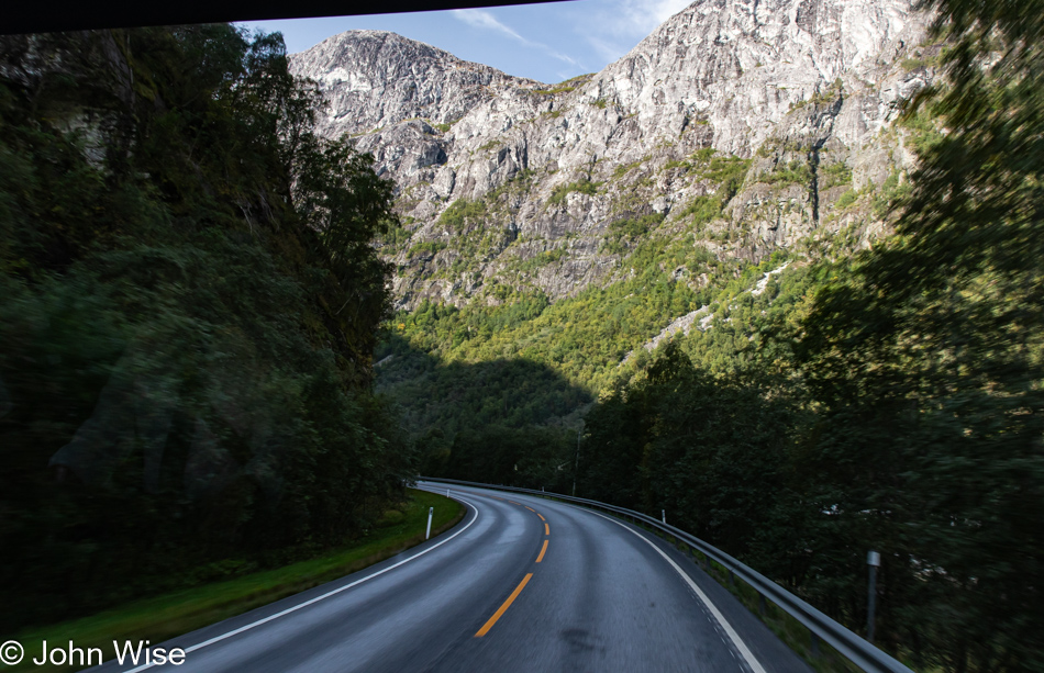 Road to Voss, Norway