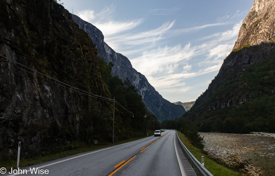 Road to Voss, Norway