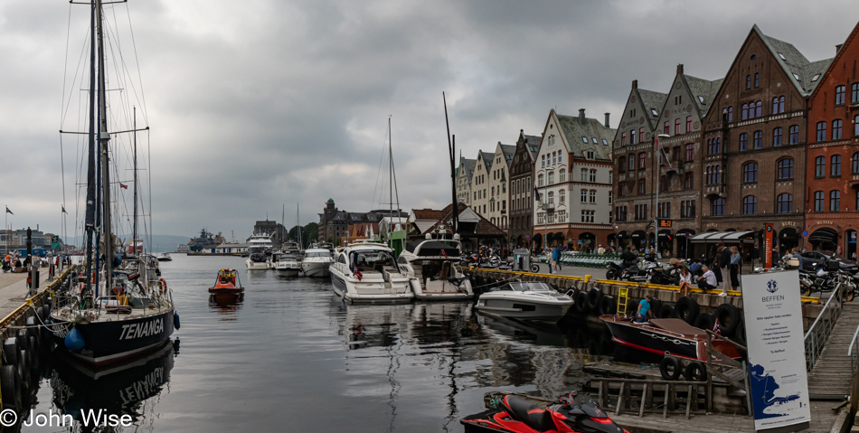 Bergen Port in Bergen, Norway