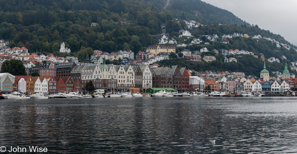 Bergen Port in Bergen, Norway