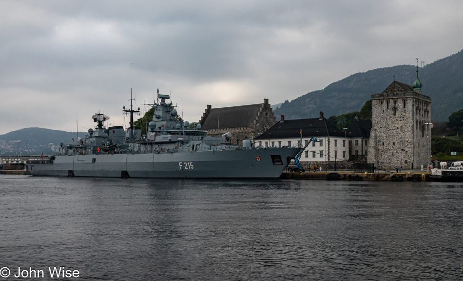 Bergen Port in Bergen, Norway