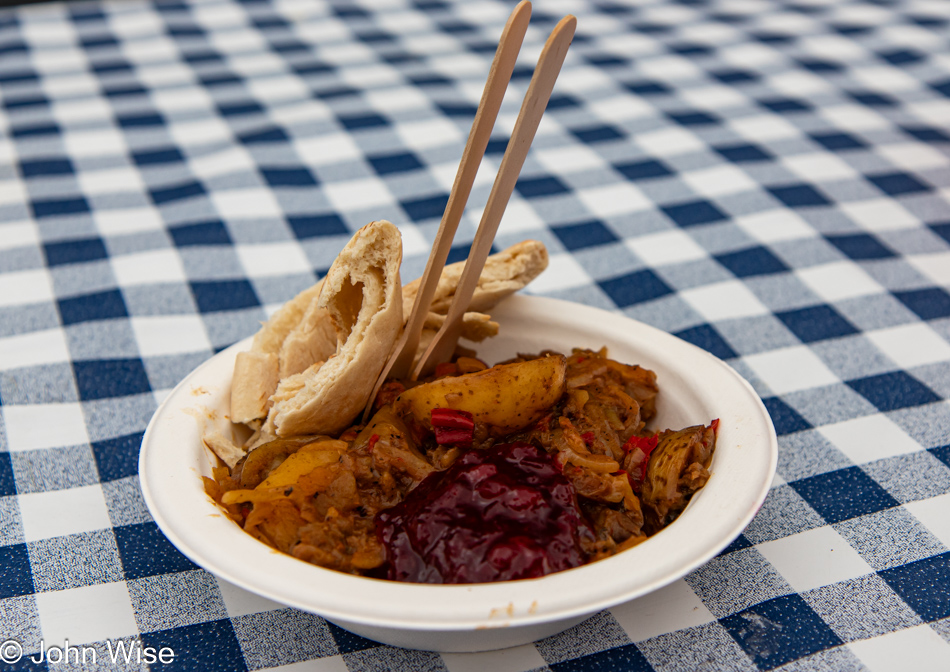 Moose Stew from Kystvilt in Bergen, Norway