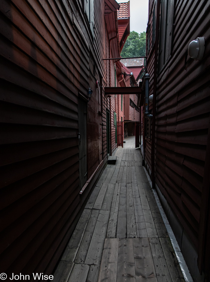 Bryggen Hanseatic League area of Bergen, Norway