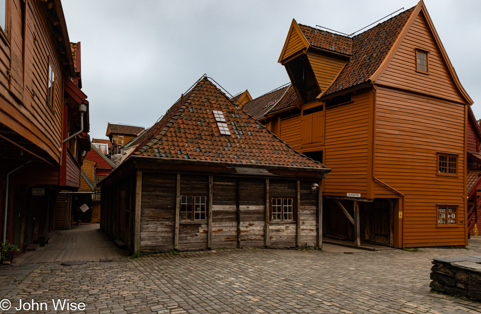 Bryggen Hanseatic League area of Bergen, Norway